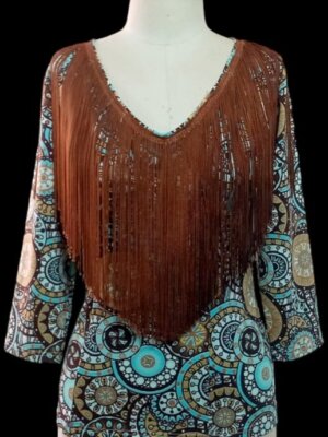 Blusa Flamenca Magnólia Estampa Mandala