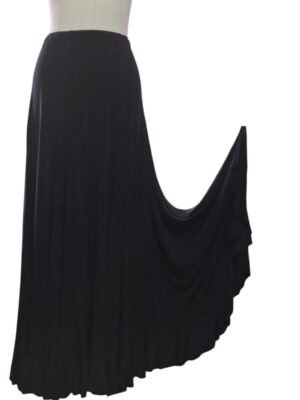 Saia Flamenca Petúnia Preta
