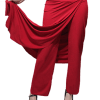 Calça Saia Flamenca Papoula Vermelha