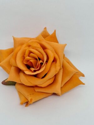 Flor Flamenca Laranja com passador