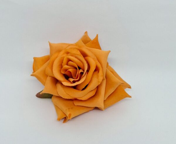 Flor Flamenca Laranja com passador