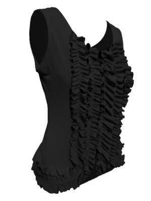 Regata Flamenca Camélia Preta