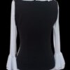 Colete Flamenco Cigano Branco 3D M