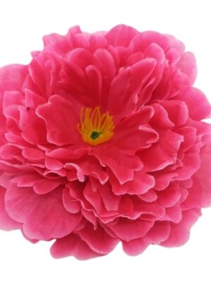 FLOR  BARCELONA 16CM ROSA COM PRESILHA