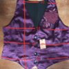 Colete Cigano Roxo Acetinado M Colete Cigano Roxo Acetinado M