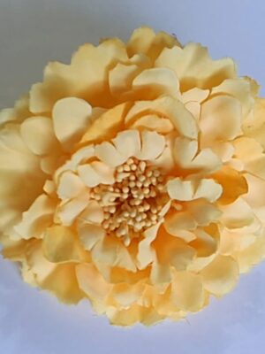 Flor Flamenca Amarela 11cm