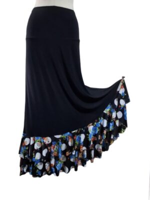 SAIA JASMIM PRETA ESTAMPA LUNA