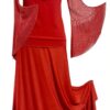 SAIA JASMIM VERMELHA POÁ VERMELHO/ BRANCO - G